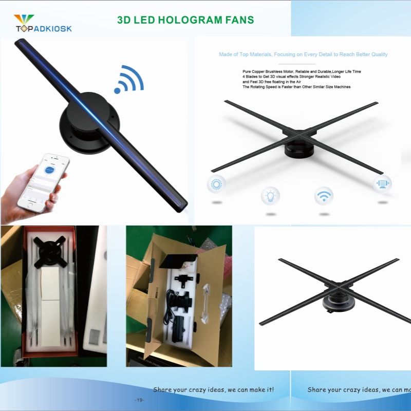 Immersive 3D Fans & LCD Modules