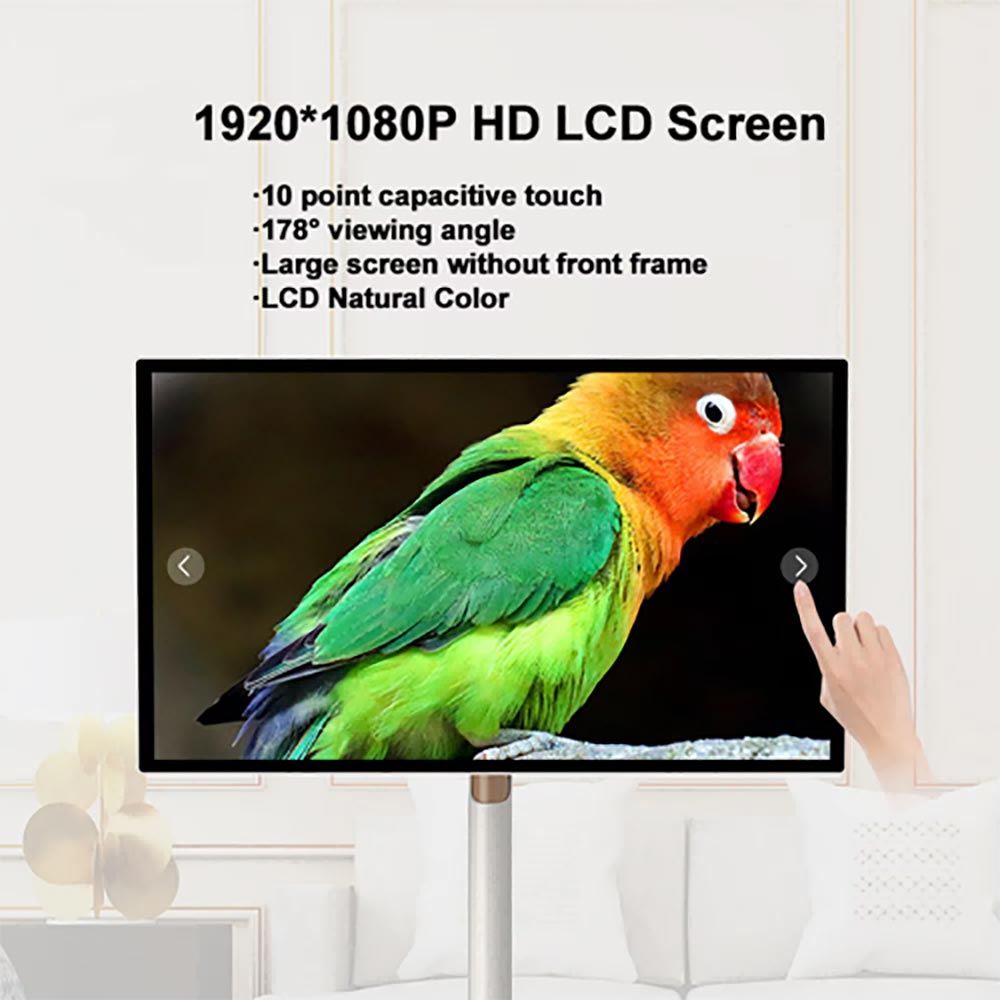 32 Inch Stand Portable Wireless LCD Rotatable Display