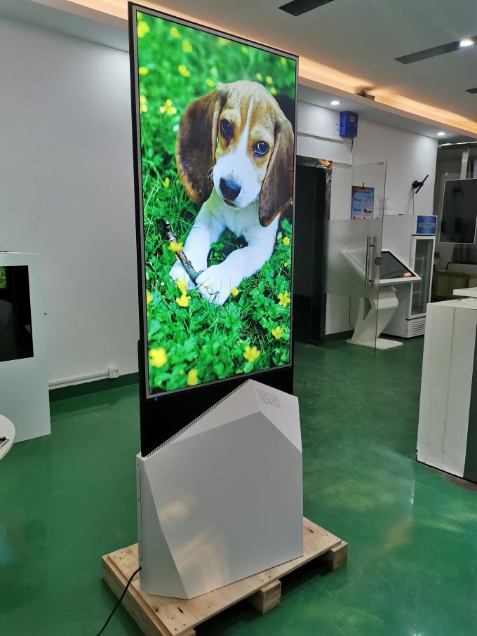 Transparent OLED Display Kiosk